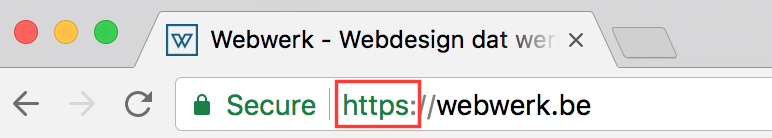 Waarom HTTPS voorbeeld